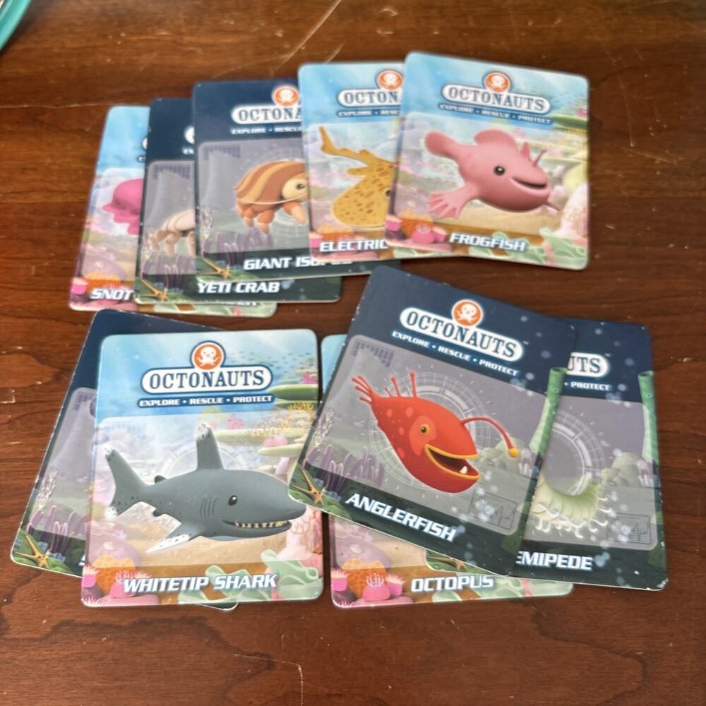 Octonauts Gup A Megapack Sub Playset Figures Sea Creatures Cards Accessories - Picture 4 of 14